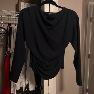 Zara navy top